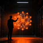 Confianza y gobernanza de datos en la era de la IA, emprendedores protegiendo activos digitales frente a riesgos de shadow AI.