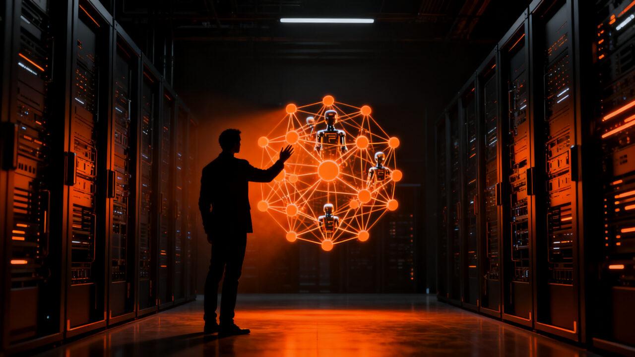 Confianza y gobernanza de datos en la era de la IA, emprendedores protegiendo activos digitales frente a riesgos de shadow AI.