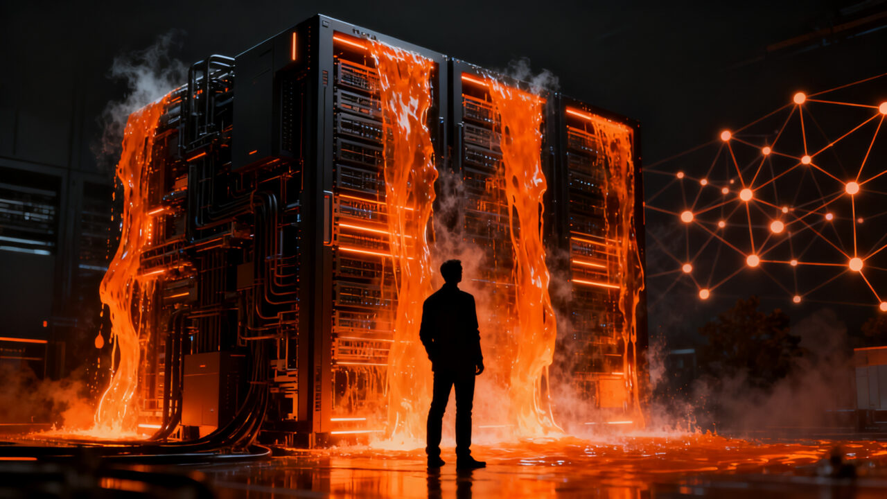 Impacto del consumo de agua de los data centers en la sostenibilidad de la infraestructura de IA y startups tecnológicas.