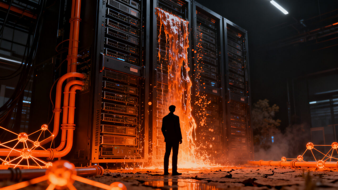 Impacto del consumo masivo de agua en data centers y centros de datos de IA sobre la sostenibilidad y riesgos para startups.