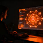 Desarrollador probando endpoints de inteligencia artificial con la herramienta CORS Chat para startups.