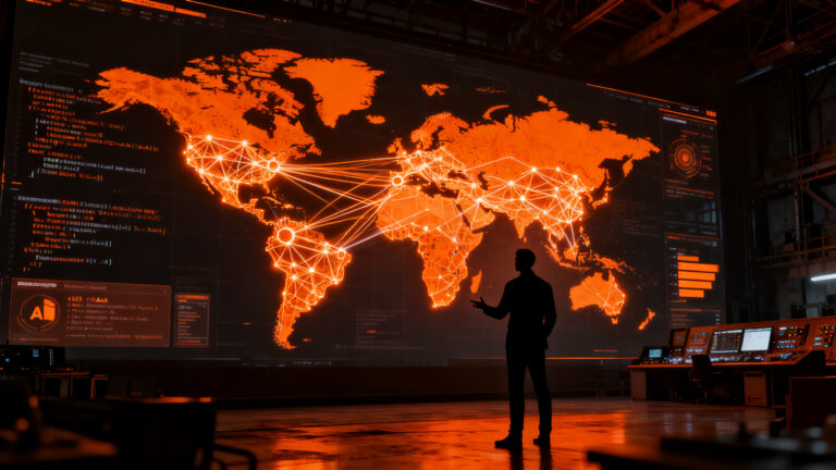 Fundador no técnico liderando el crecimiento de su startup SaaS de supply chain con inversión millonaria.