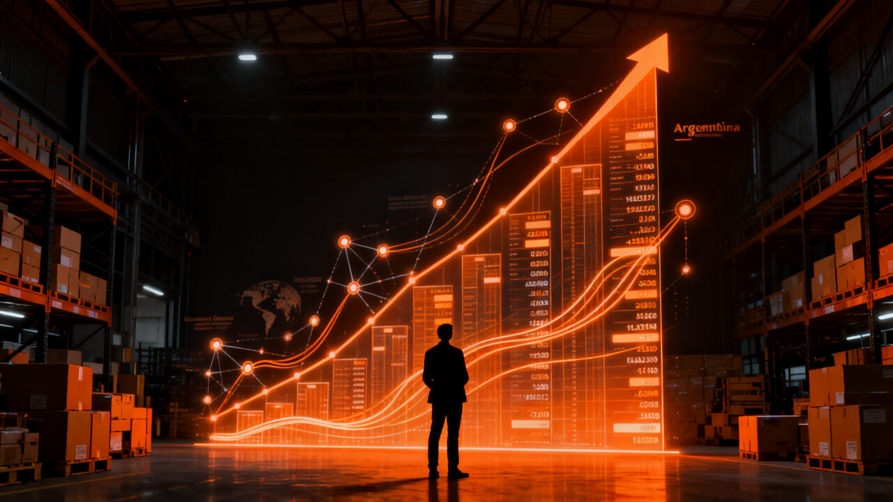 Crecimiento del ecommerce en Argentina, analizando el aumento de órdenes y el impacto de plataformas globales en el retailtech.