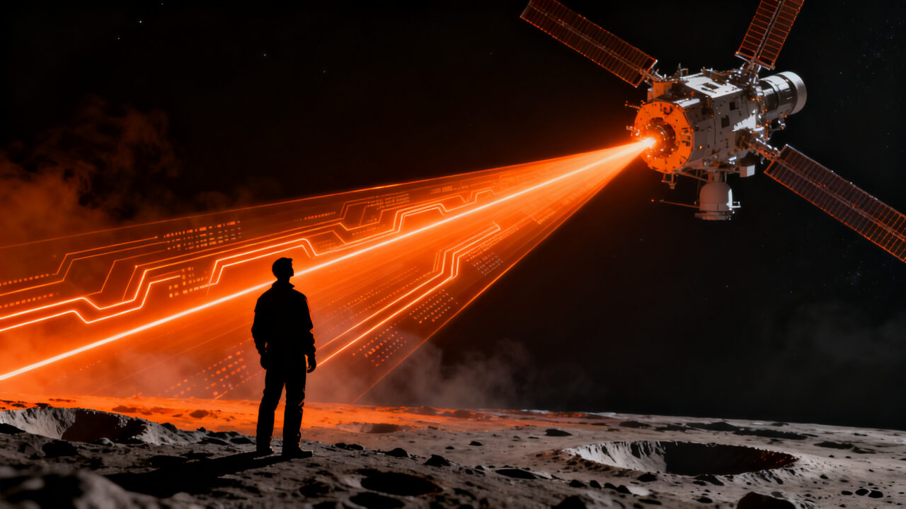 Comunicación láser lunar: China logra transmisión de datos de alta velocidad con el satélite DRO-A, revolucionando la infraestructura espacial.
