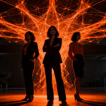 Tres mujeres emprendedoras liderando startups mexicanas de IA ganadoras del programa eNOVADORAS 2026.