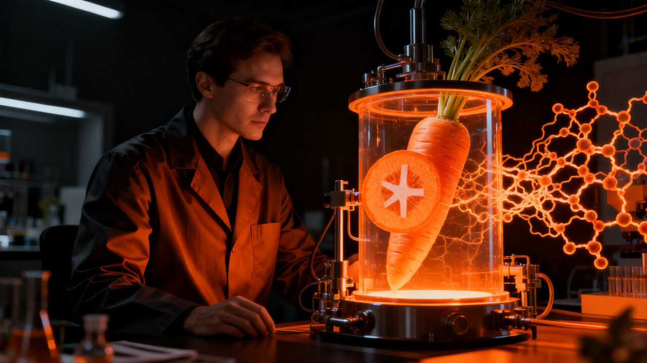 Startup argentina Ergo Bioscience produce proteínas para carne vegetal en biorreactores usando zanahorias, captando inversión internacional.