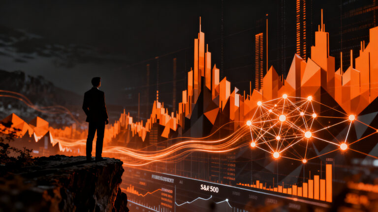 Análisis de escenarios del S&P 500: incertidumbre financiera, inteligencia artificial e inversiones en el mercado global.