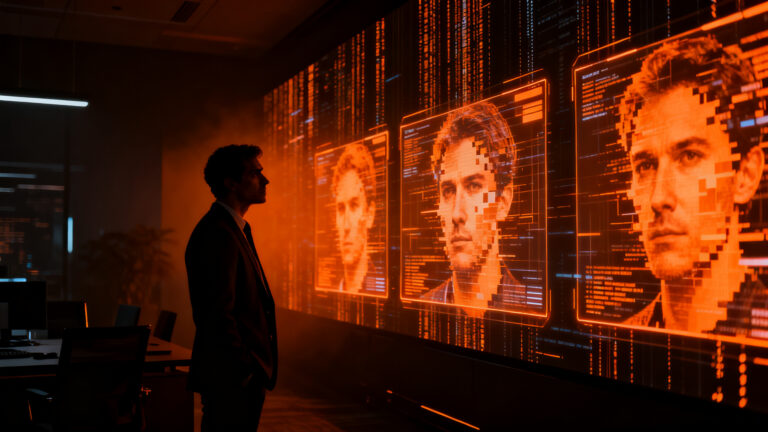 Estudio sobre la desconfianza del consumidor hacia la publicidad creada con inteligencia artificial en redes sociales.