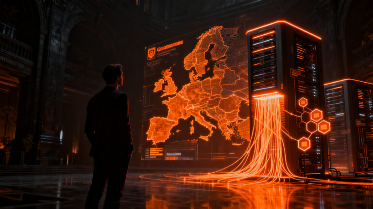 Infraestructura de servidores en la UE para startups, garantizando cumplimiento GDPR y soberanía de datos.