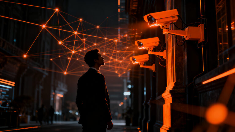 Cámaras de vigilancia masiva y tecnología ALPR bajo el marco del RGPD y el AI Act en Europa.