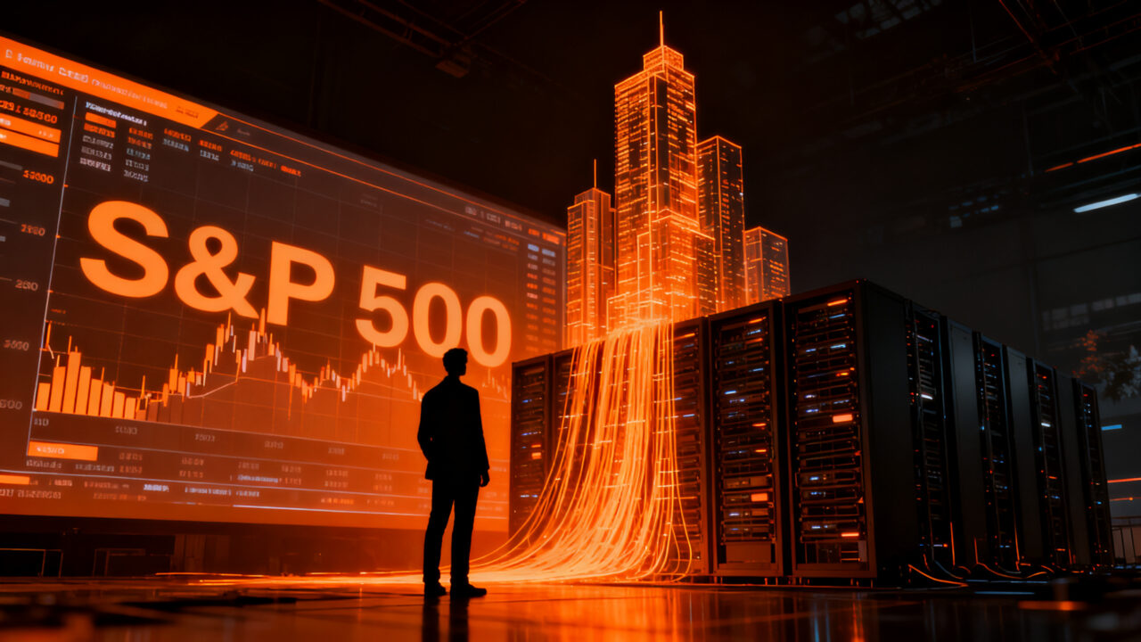 Crecimiento del mercado bursátil impulsado por la inversión masiva en inteligencia artificial y computación en la nube.