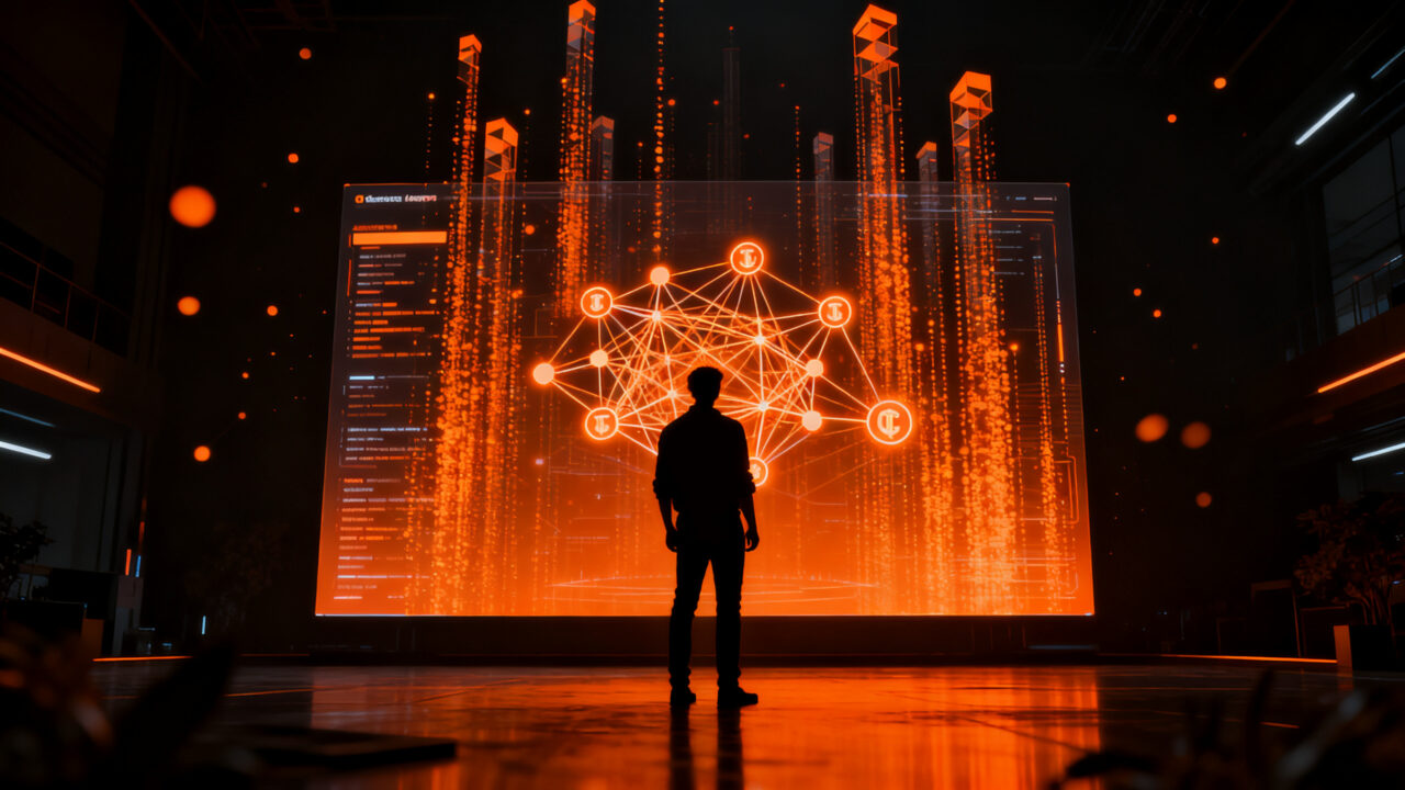 Desarrollador analizando la arquitectura de la API de IA GLM-5.3 de Z.ai, representando la eficiencia de costos y tecnología de modelos abiertos.