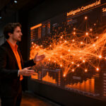 Plataforma Growalty utilizando inteligencia artificial y datos para optimizar las ventas en comercios minoristas.