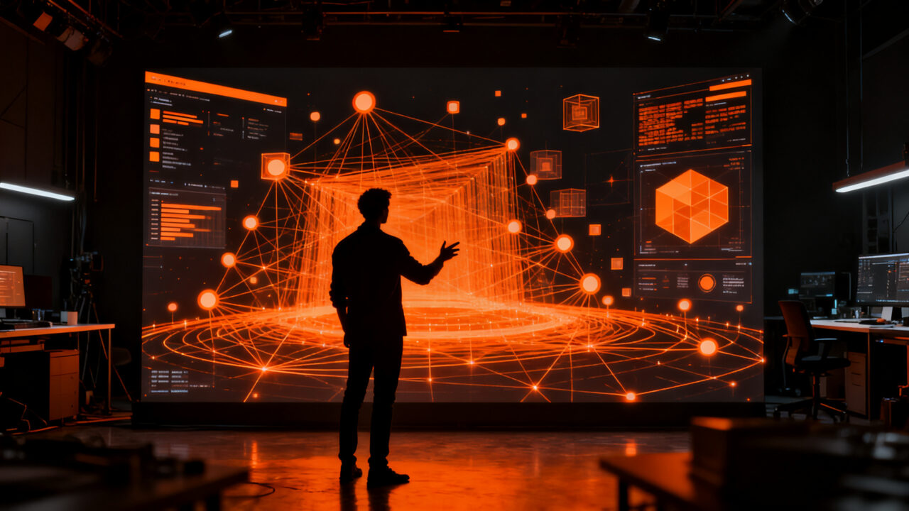 Creador de contenido utilizando herramientas de inteligencia artificial para marketing y automatización en 2026.