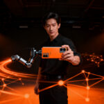 El nuevo Honor Robot Phone con gimbal integrado y cámara robótica, revolucionando la creación de contenido móvil con IA.