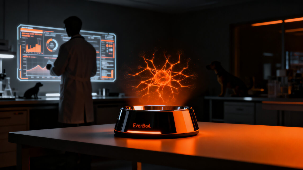 Startup Hoomanely desarrolla EverBowl, un comedero inteligente con IA para la detección temprana de enfermedades en perros.