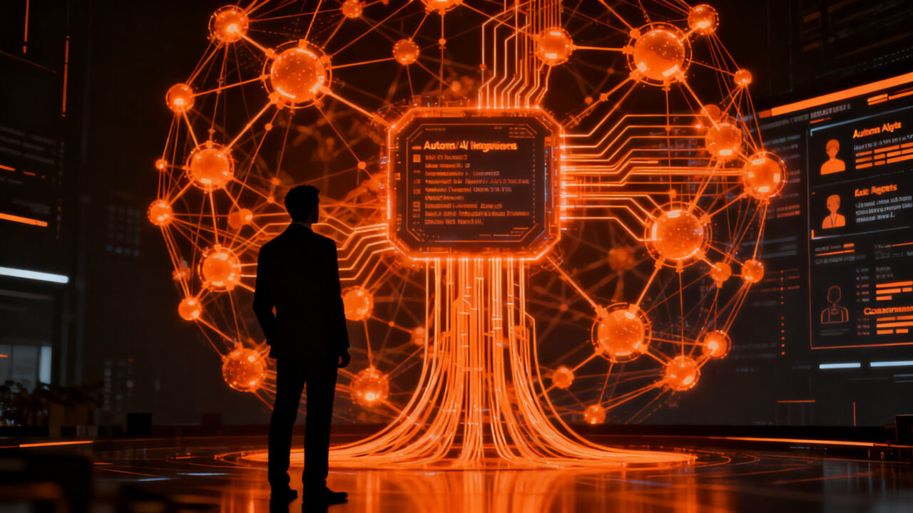 IA agéntica transformando el servicio al cliente con automatización autónoma para startups.