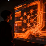 Consumidor joven utilizando IA para investigar y decidir compras, representando el cambio en el comportamiento del consumidor y la estrategia de marca 2026.