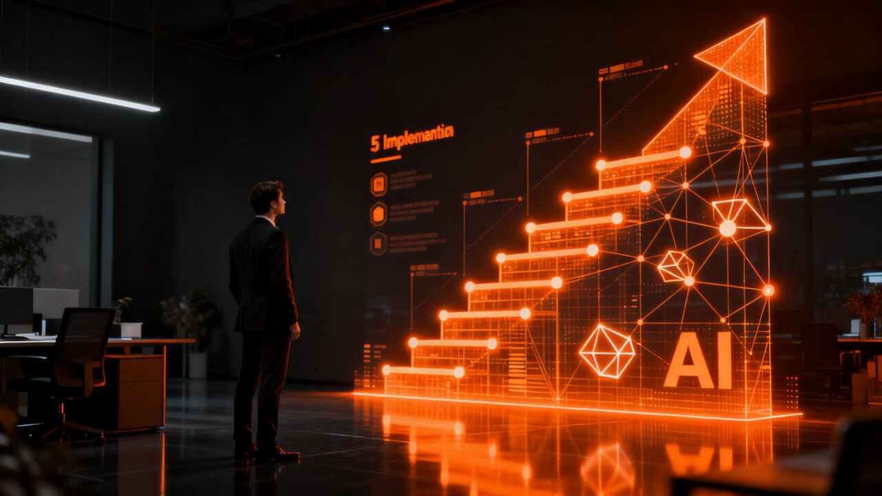 Implementación de inteligencia artificial en pymes y startups para mejorar la productividad según estándares de la OCDE.