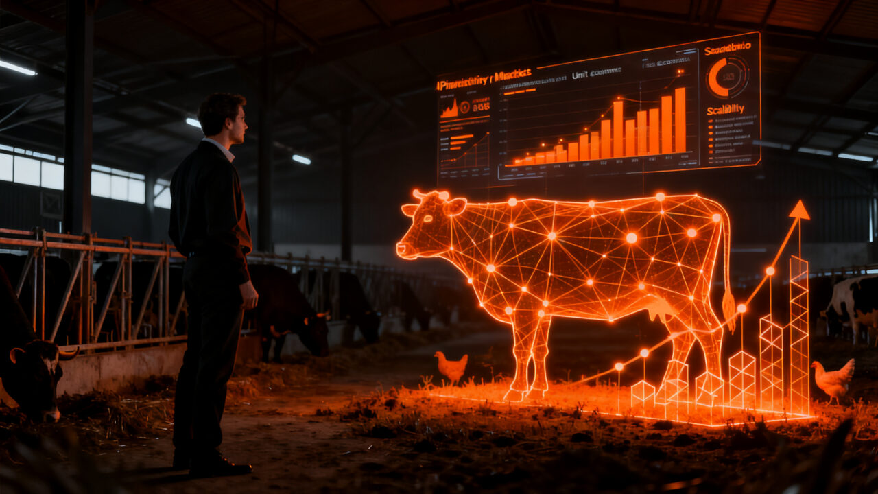 Startup brasileña utiliza IA predictiva para optimizar la rentabilidad en la industria ganadera y agrotech.