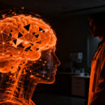 Terapeutas analizando los riesgos del triaje con inteligencia artificial en salud mental y sus errores de diagnóstico.