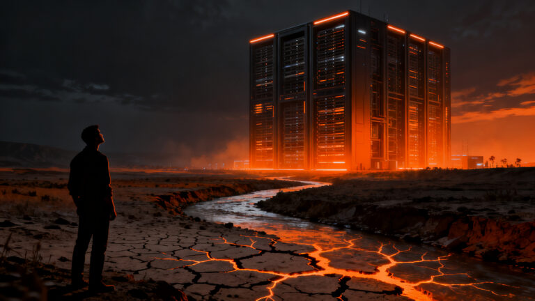 Impacto ambiental de los centros de datos de IA y su consumo masivo de agua en comunidades locales.