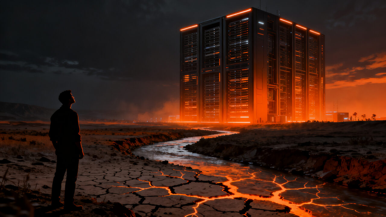 Impacto ambiental de los centros de datos de IA y su consumo masivo de agua en comunidades locales.