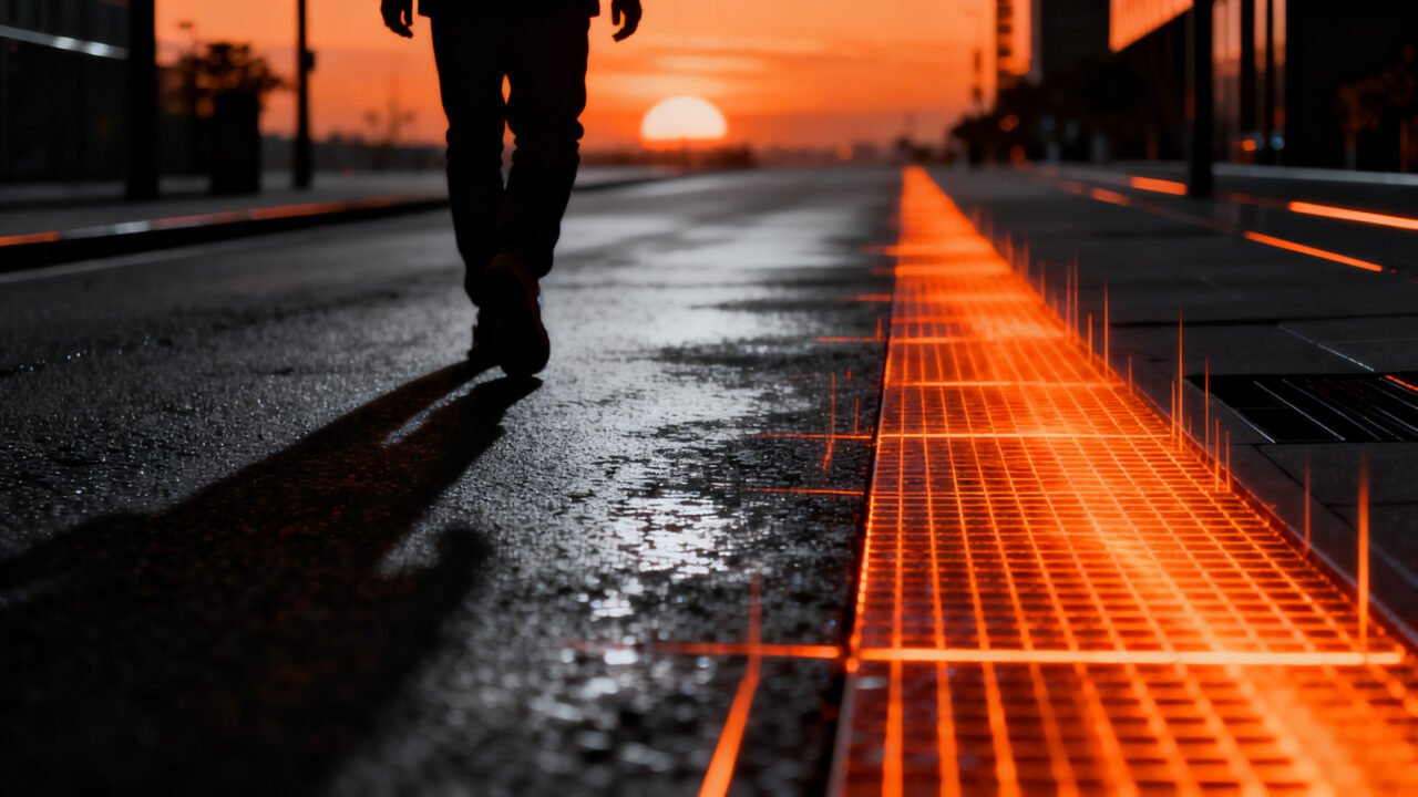 Efectos del pavimento reflectante CoolSeal en Phoenix, analizando el impacto de la infraestructura urbana en las smart cities.