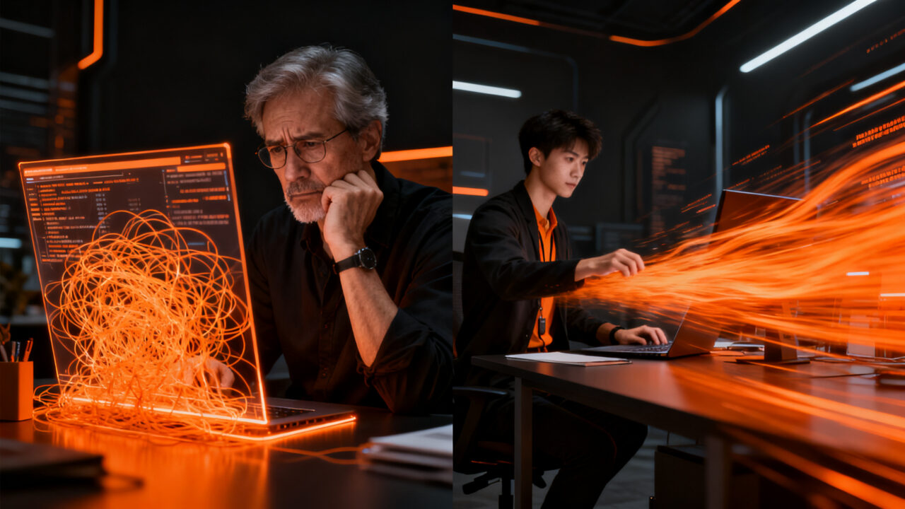 Impacto de la inteligencia artificial en la productividad de equipos de ingeniería: brecha entre seniors y juniors.