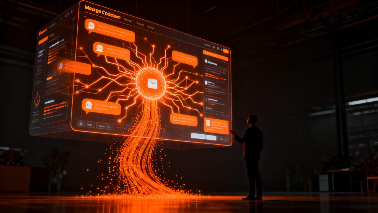 Integración de inteligencia artificial y automatización en herramientas de mensajería móvil para mejorar la productividad.