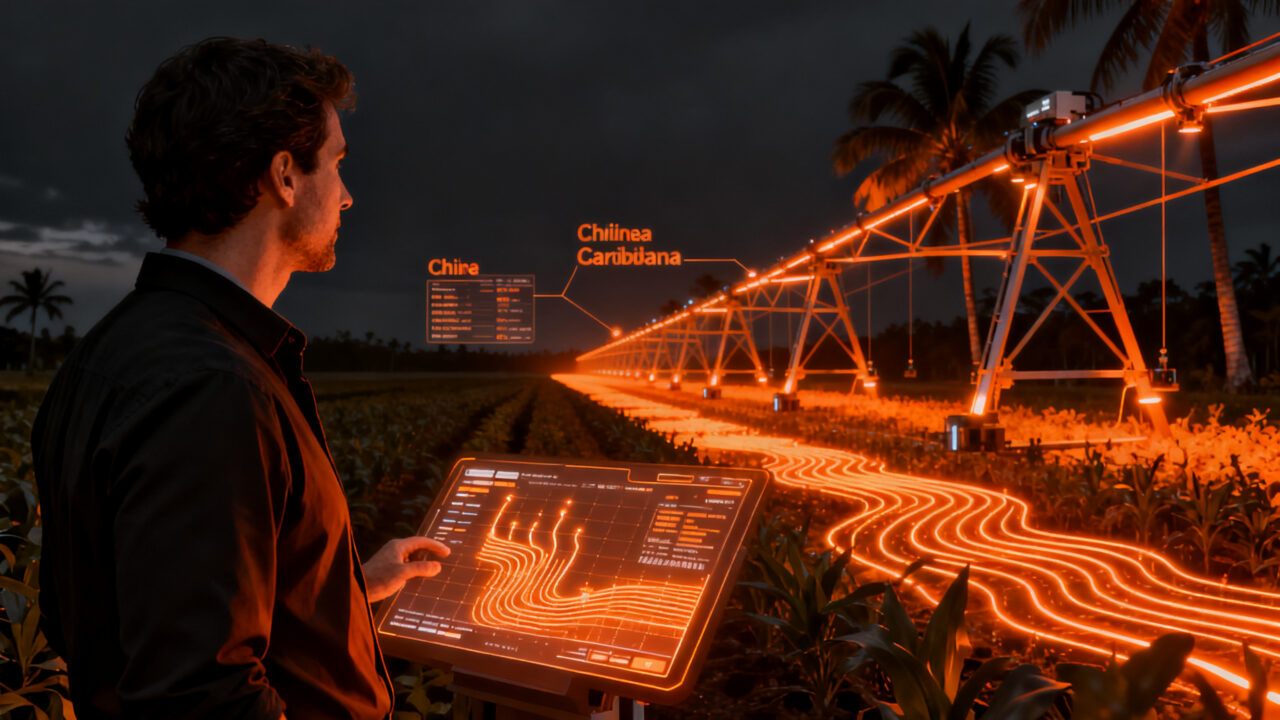 Oportunidades de inversión en agrotech: startup chilena expandiéndose al mercado de República Dominicana con tecnología de riego.