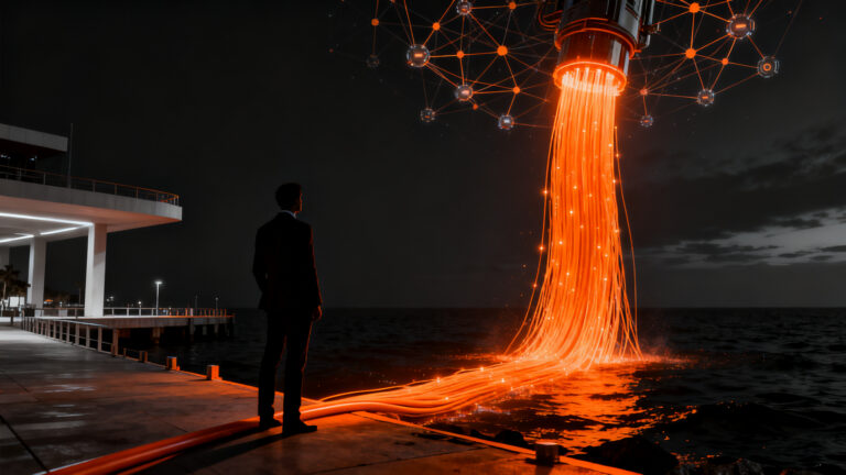 Inversión de 120 millones de dólares en fibra óptica submarina y desarrollo de inteligencia artificial en el Caribe colombiano.