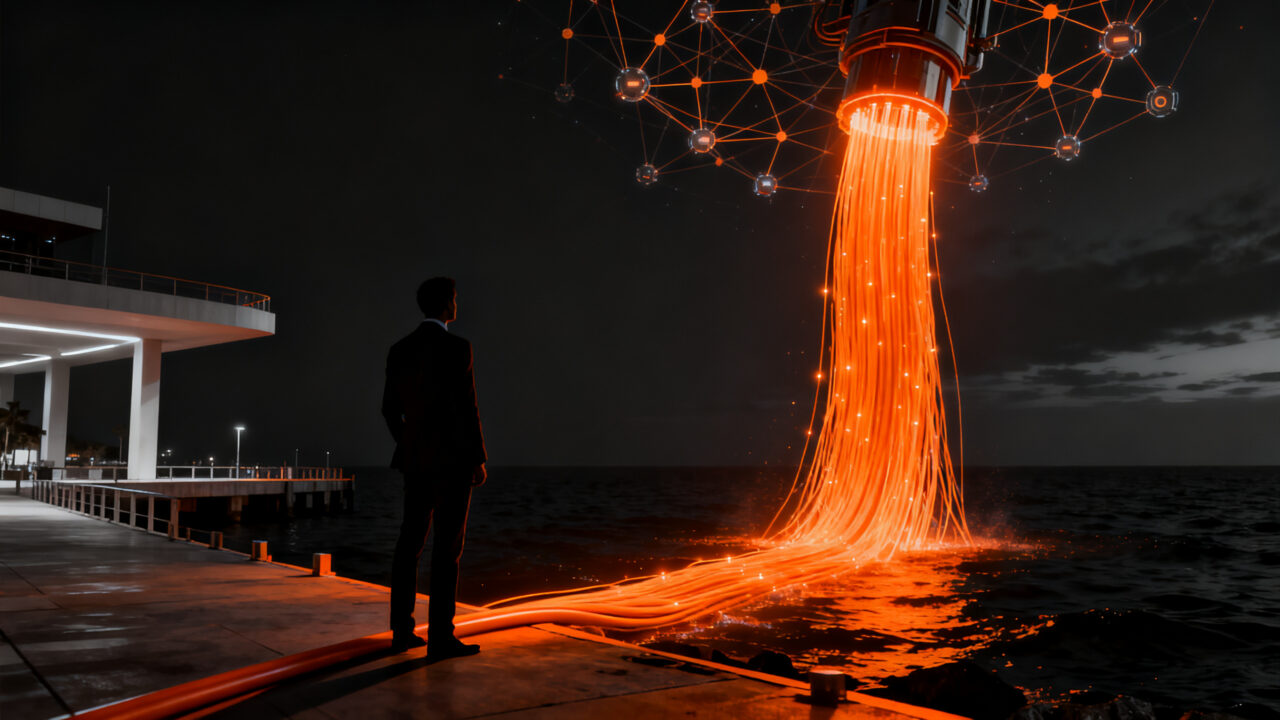 Inversión de 120 millones de dólares en fibra óptica submarina y desarrollo de inteligencia artificial en el Caribe colombiano.
