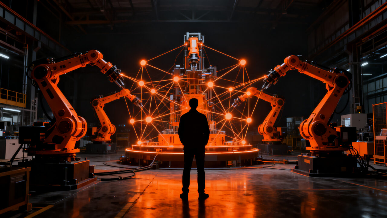 Colaboración de gigantes tecnológicos para el desarrollo de IA física y robótica industrial avanzada en fábricas y hospitales.