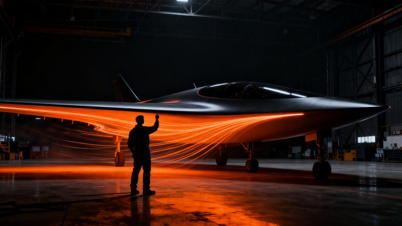 Avión de ala integrada de JetZero revolucionando la aviación sostenible con tecnología deeptech.