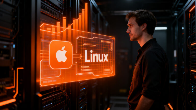 Optimización de costos en CI/CD ejecutando binarios macOS ARM en Linux con Kakehashi para startups tech.