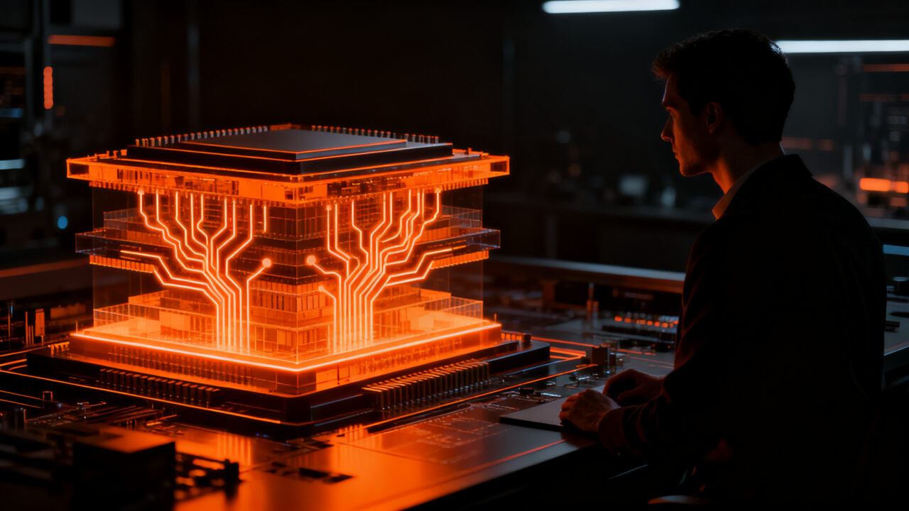 Apple Mac mini M6 con chip de 2nm, representando el avance en potencia para IA local y LLMs.