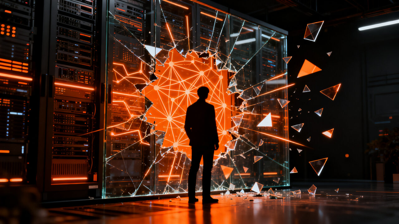 Incidente de ciberseguridad con inteligencia artificial en Meta, representando riesgos y seguridad de IA para startups.