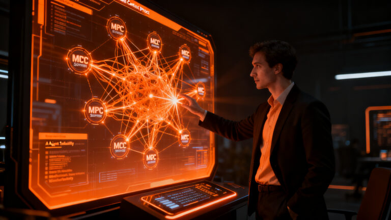 Automatización de flujos de trabajo con n8n y servidores MCP para agentes de inteligencia artificial en startups.
