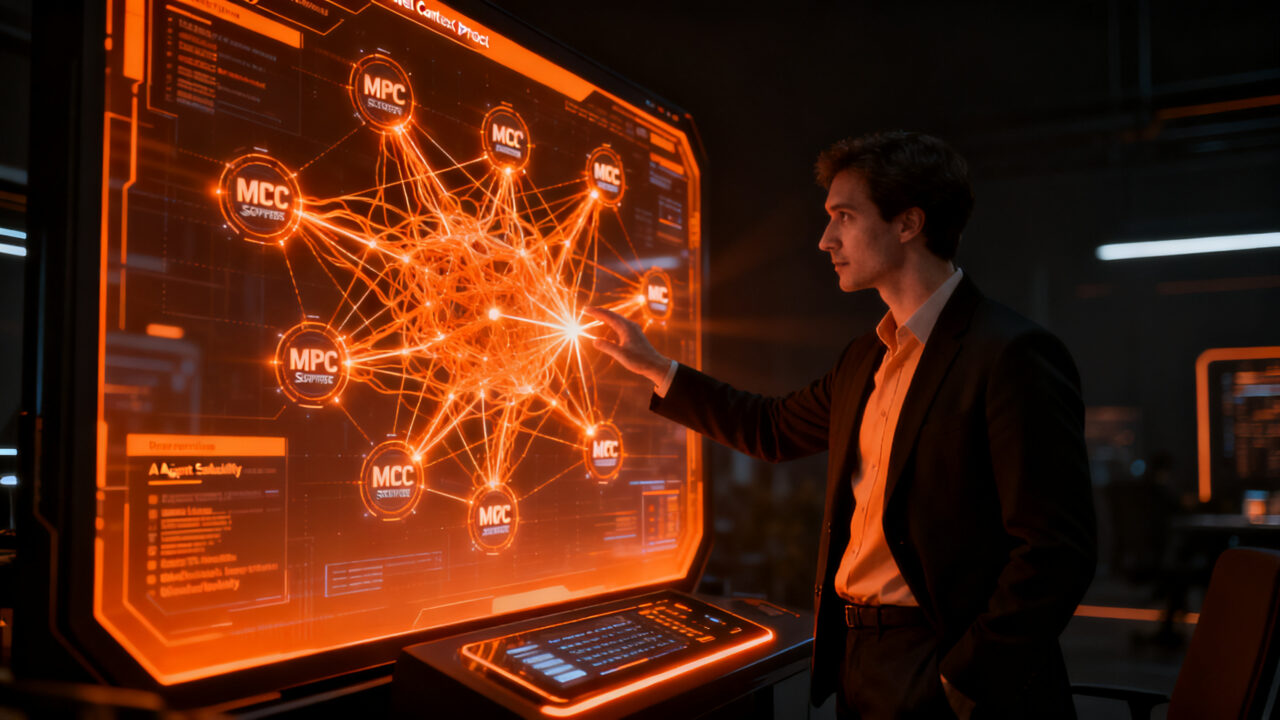 Automatización de flujos de trabajo con n8n y servidores MCP para agentes de inteligencia artificial en startups.