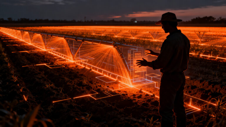 Tecnología de riego inteligente GrowSphere FLEX para agricultura digital y pequeños productores en el sector agrotech.