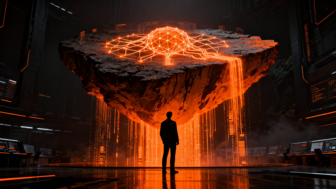 El fondo soberano de Noruega analizando la adquisición de OpenAI, simbolizando la nueva era de gobernanza de IA y soberanía tecnológica global.