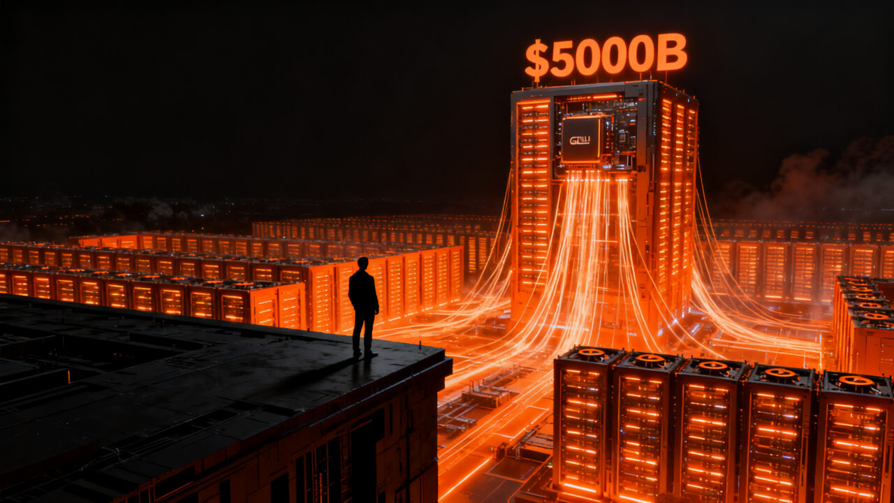 Financiación masiva de infraestructura GPU para IA, representando el impacto de Nvidia en el mercado financiero y tecnológico.