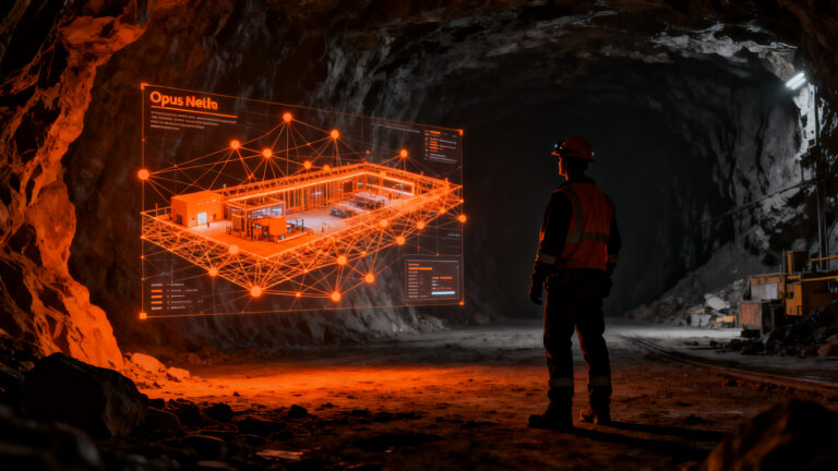 Plataforma IoT OpusMesh de Obralink optimizando la seguridad y evacuación en minería chilena para startups LATAM.