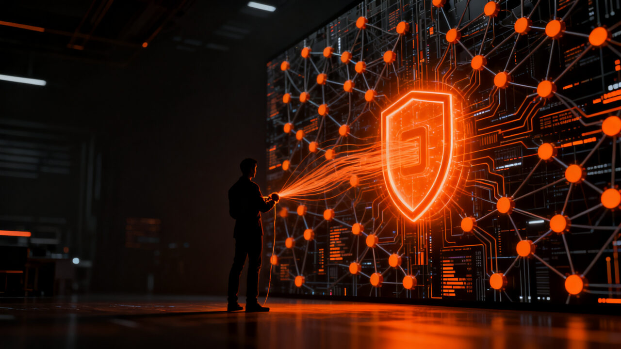 Estratega de ciberseguridad protegiendo una infraestructura digital de IA tras los cambios de OpenAI.
