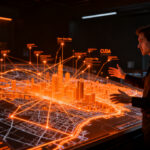 Analista geoespacial utilizando OSINT computacional y análisis de datos para mapear tendencias de mercado en una startup tecnológica.