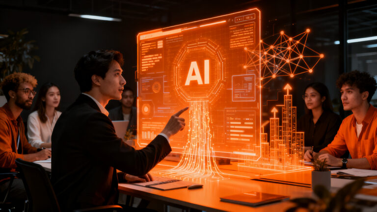 Emprendedores en Osorno aplicando inteligencia artificial en sus negocios con el taller de SUBE IA Tech y Sercotec.