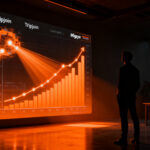 Emprendedores analizando datos de inversión y crecimiento de startups españolas en el ecosistema de 2026.
