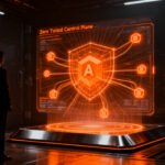 Plataforma de seguridad Zero Trust para IA empresarial, mostrando gobernanza y protección de datos en entornos corporativos.