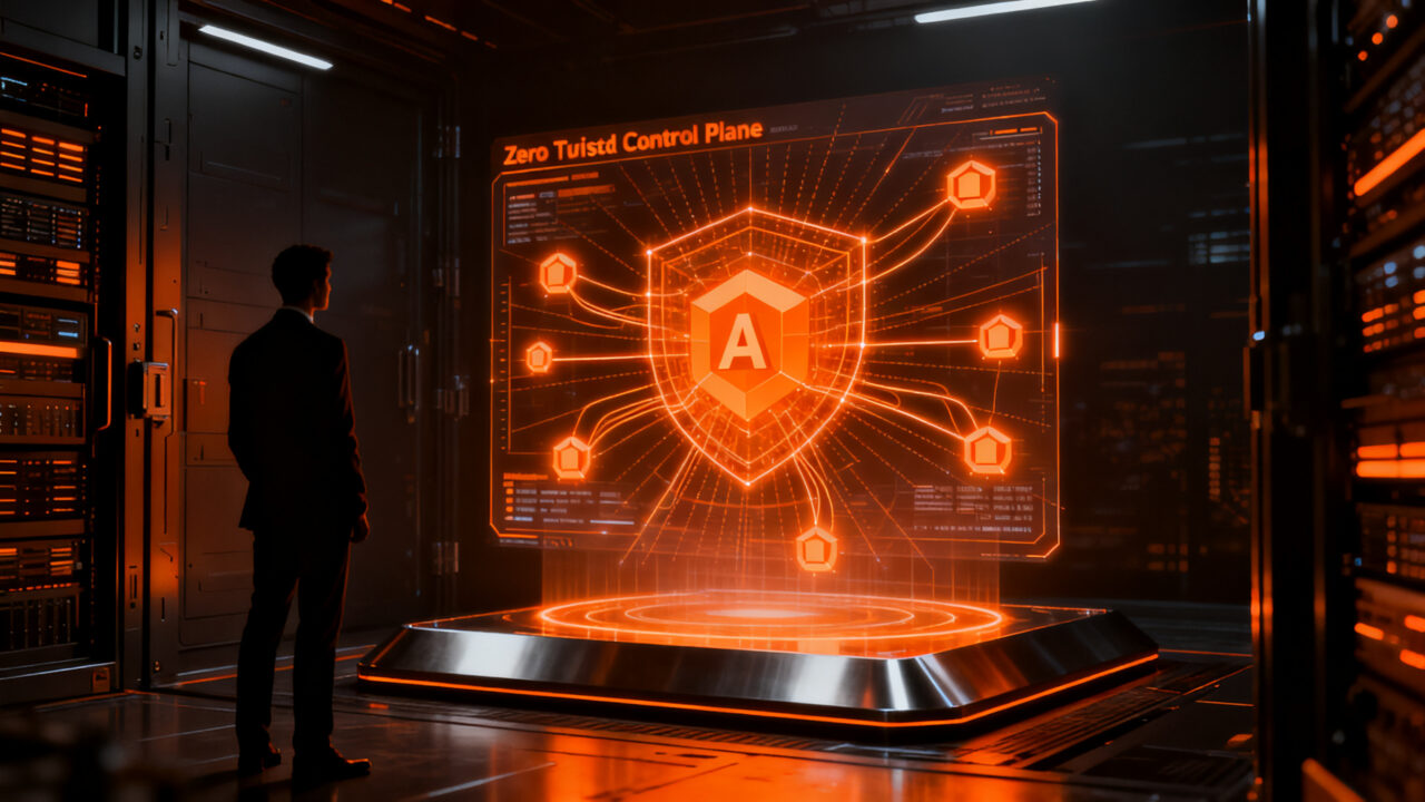 Plataforma de seguridad Zero Trust para IA empresarial, mostrando gobernanza y protección de datos en entornos corporativos.
